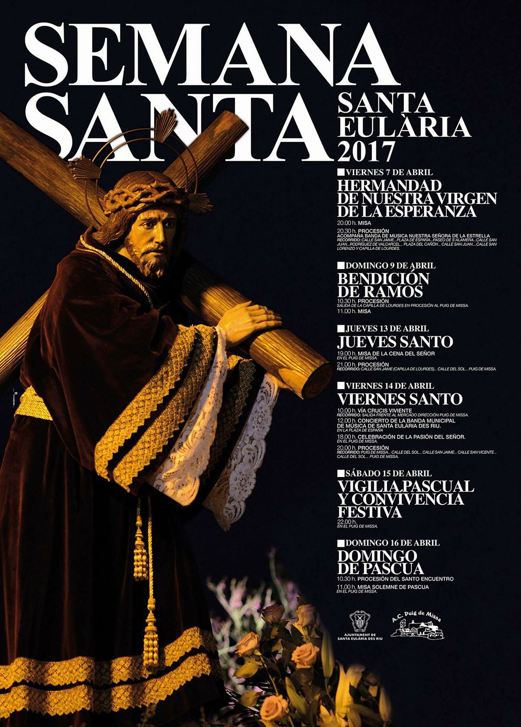 Semana Santa en Santa Eulalia del Río 2017 Santa Eulalia del Río
